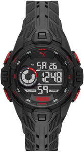 PUMA Men's Watches Bold, Digital Movement, Polyurethane Strap, One Size, Strap.